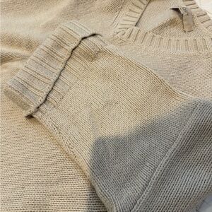 Oversized LOFT Beige Sweater